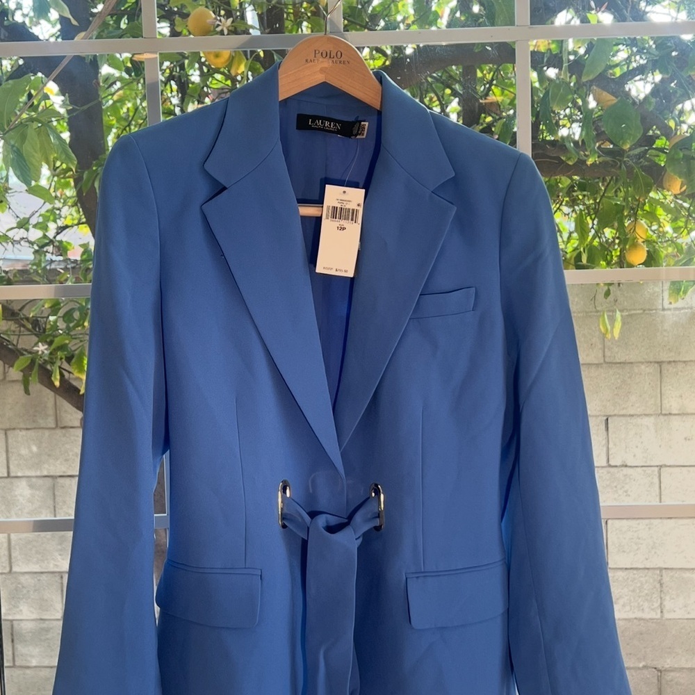 Blue Women's Blazer - Picture 4 of 5